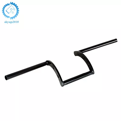 Universal 7/8  Z Bars Handlebar Drag Bar For Motorcycle Honda Yamaha Chopper • $43.48