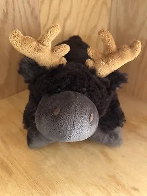 Used Authentic Genuine My Pillow Pet Moose Plush Stuffed Retired 2010 Large 18” • $9.97
