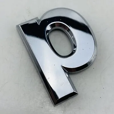 2002-2007 Jeep Liberty Emblem Logo Letter Badge Front Hood Chrome OEM E80P • $12.50