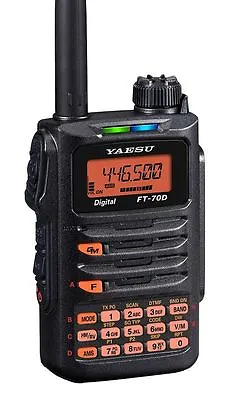 Yaesu FT-70DR C4FM FDMA / FM 144/430 MHz DUAL BAND 5W Handheld Transceiver • $219.95