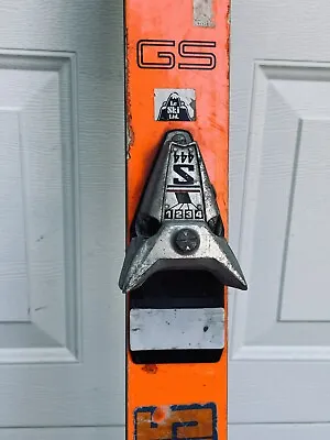 Vintage Spalding Sideral GS Ski 180cm Numero Uno Salomon 444 ONE ONLY Display • $29