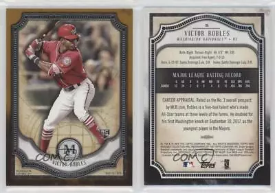 2018 Topps Museum Collection Copper Victor Robles #95 Rookie RC • $5.11