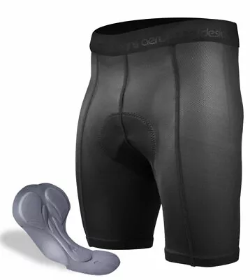 Aero Tech Men's Elite Air Gel PADDED Cycling Underwear - Liner Short • $79.99