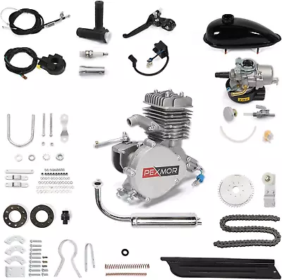 80Cc Bicycle Engine Bike Motor Kit 2 Stroke Gas Motorized Bike Conversion Kit  • $89.88