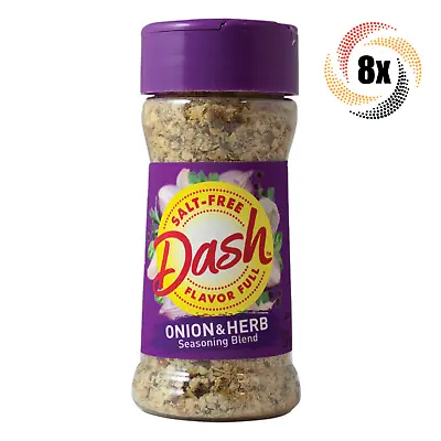 8x Shakers Mrs Dash Flavor Full Salt Free Onion & Herb Seasoning Blend 2.5oz  • £34.14