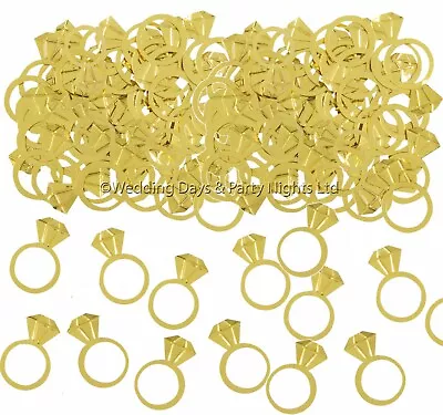 £3.24 • Buy Gold Ring Table Confetti Sprinkles Wedding Engagement Hen Night Party Decoration