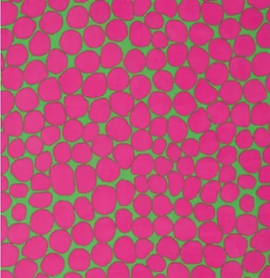 Kaffe Fassett Brandon Mably Jumble Bm053 Pink Cotton Geometric Fabric 1/2 Yd • $6.40