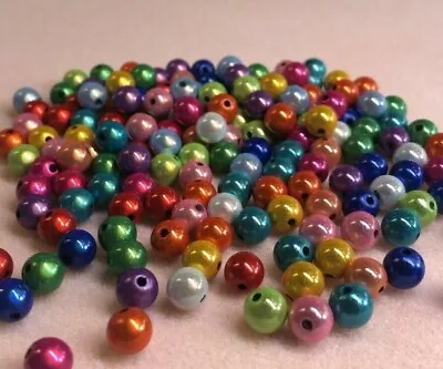 Miracle/illusion Beads 4-12mm Jewellery Making Supplies Mixed Colour Packs UK • £4.95