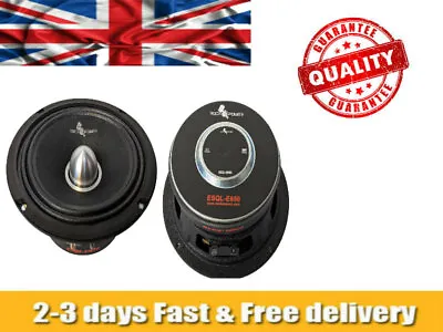 £49.99 • Buy 6.5 Inch 17CM 250 Watts Max MID BASS Audio Speakers SYSTEM Quality PAIR Loud