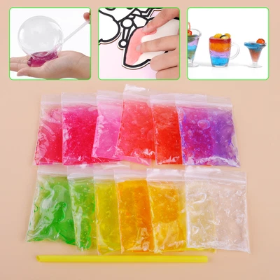 $25.20 • Buy 12Pcs Colorful Clay Slime Crystal Mud DIY Jelly Crystal Play Clear Magic Kid Toy