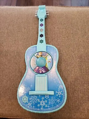 Disney Frozen Guitar Toy Crystal Magic Touch Musical Instrument Anna Elsa Jakks • $30