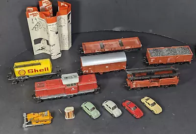 Märklin HO 2875 Model Train Set Of 12 Pieces (MISSING PARTS SEE DESCRIPTION!) • $110