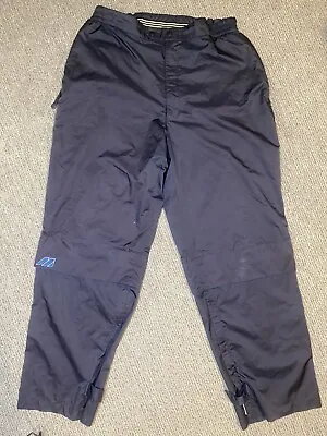 Mizuno Mens L Performance Wear Golf Rain Pants Blue • $18.73