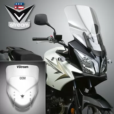 $148.46 • Buy National Cycle N20213 Vstream Windshield For 04-12 Suzuki DL650 DL1000 V-Strom