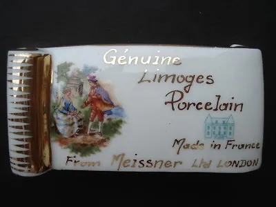 Scarce Genuine Limoges Porcelain Made In France From Meissner Ltd London Plaque • £34