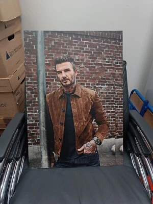 £20 • Buy David Beckham Acrylic Poster, Image Of Tudor Watches, Size 60cm 39cm