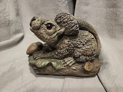 £16.49 • Buy Vintage Heavy Alabaster? Henri Studio Squirrel Figurine 1995 Signed 4  X 5  X 3 