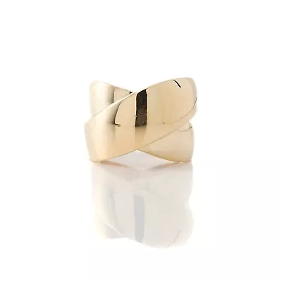 H Stern Chunky Criss Cross X Ring 18k Yellow Gold • $3500