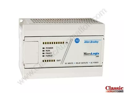 Allen-Bradley | 1761-L16BWA/A | MicroLogix 1000 Controller (Refurbished) • $674