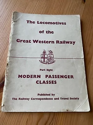 £4.50 • Buy The Locomotives Of The Great Western Railway Part 8-Modern Passenger Classes