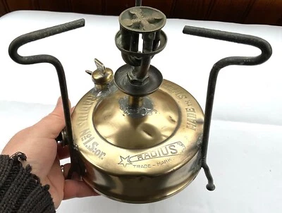 Ancien Réchaud Photophore En Laiton - Sans Marque - Occasion