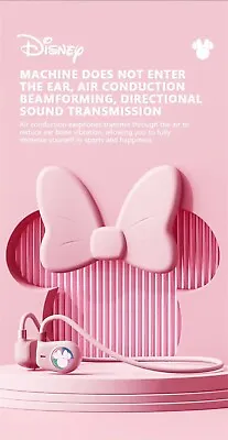 Disney Minnie Air Conduction Earphones Bluetooth Latest Unique Style Headphones • $35