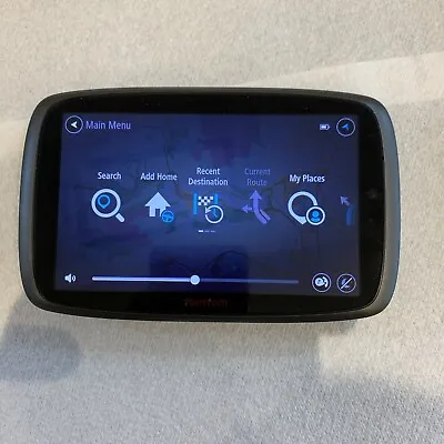 Tomtom GO 6000 45 EU 6 Inch Sat Nav. With Storage/carry Case • £250