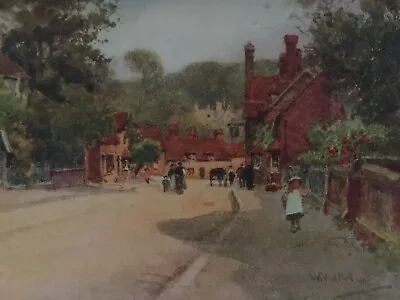 £4.50 • Buy Antique Print 1909 Beaulieu Village Hampshire From Painting By Wilfrid Ball Art