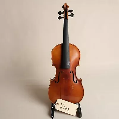 Antique Violin For Parts Or Repair Karl Herrmnann Erlbach Germany 1952 • $1295