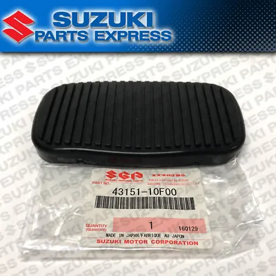 Suzuki Boulevard C50 Vl800 Vl1500 C90 C109 Rear Foot Brake Rubber 43151-10f01 • $9.99