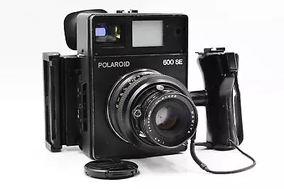 Polaroid 600SE Medium Format Camera W/127mm F4.7 Mamiya Lens 600-SE #428 • $373.79