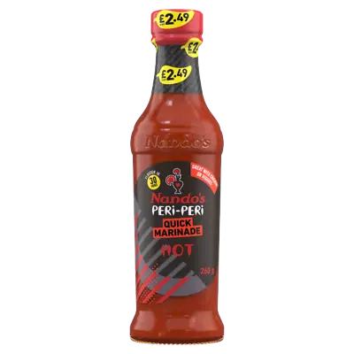 Nando's Hot Peri Peri Sauce 250ml  1/2/4/6/8/10/12/14/16/18/20/22 • £21.19