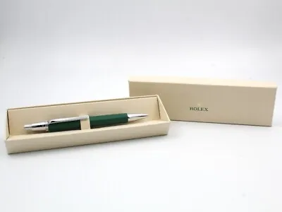 Pen Rolex Elegant Original Gadget Watch Green Ink Blue With Box • $489.35