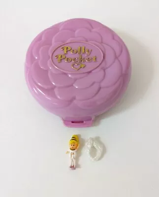 Vintage Polly Pocket 1993 Ballerina Polly 100% Complete W Doll & Skirt • $47.99