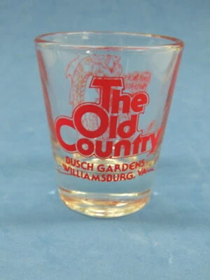 $9.97 • Buy Liquor Shot Glass - The OLD COUNTRY ~ BUSCH GARDENS Williamsburg, VA ~ Loch Ness