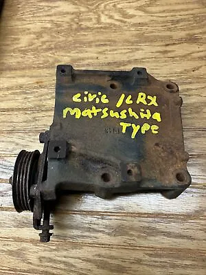 88 89 Honda Civic D16 Ac Compressor Bracket 88 CRX Matsushita Type • $99.88