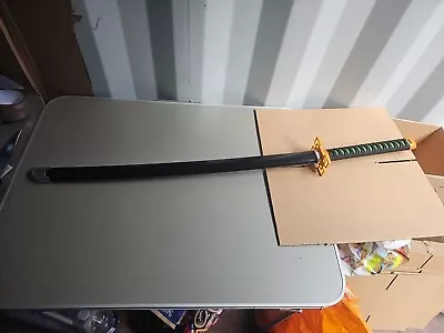 Bokken Wooden Sword With Scabbard Japanese Katana Kendo Martial Samurai Cosplay • £35