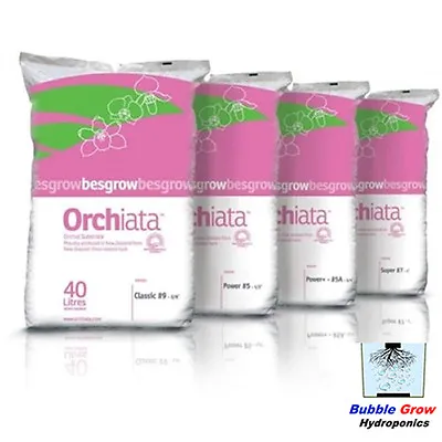 $36.50 • Buy Premium Orchid Bark 1l/2l/5l/10l/15l//20l Bags Besgrow Orchiata 4 Phalaenopsis