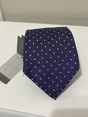 Daniel Cremieux Signature Collection Seven Fold Tie In Purple Color  3.5in Wide • $29.99