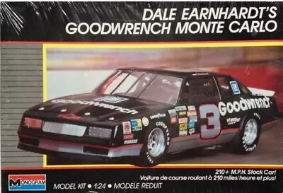 Dale Earnhardt Goodwrench 1988 Monte Carlo NASCAR 1:24 Racing Car Model Kit • £9.99