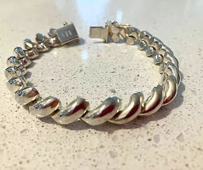 Lovely Handcrafted David Andersen Sterling Silver Bracelet Vintage Circa 1990 • $199