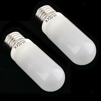 2x JDD Type 250W 220-240V E27 Frosted Halogen Light Bulb Modeling Lamp Tube • £11.47