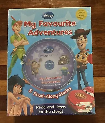 £2.99 • Buy BNIB Disney My Favourite Adventures Read Along Stories Cars Peter Pan Jungle Boo