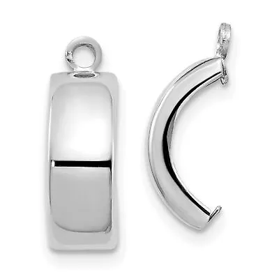 $115.99 • Buy 14k White Gold Polished Earring Jackets