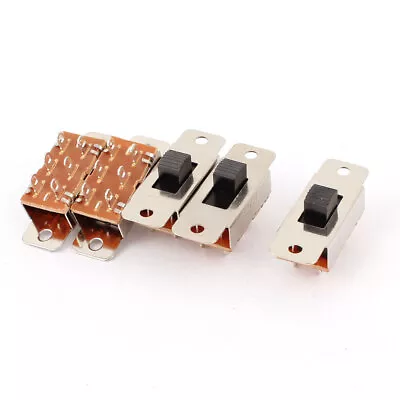 5pcs PCB DIY DPDT 3 Position Mini Slide Switch AC 250V 3A 125V 6A • $7.11