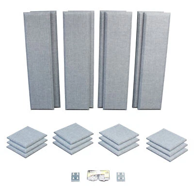 $748 • Buy PrimAcou LONDON 10 Room Treatment Kit W/8 Cntrl Columns & 12 Scatter Blocks-GREY