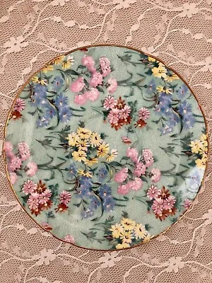 £19.73 • Buy Shelley  Melody Chintz Saucer Green   GOLD Trim    Henley  Nearest MINT Numbered