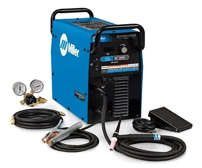 Miller Diversion 180 Single Phase 120 And 240 V 50/60 Hz Tig Machine (907627) • $3200