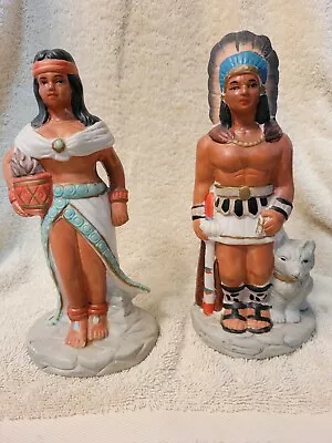 Vintage Ceramic Indian Figures • $2