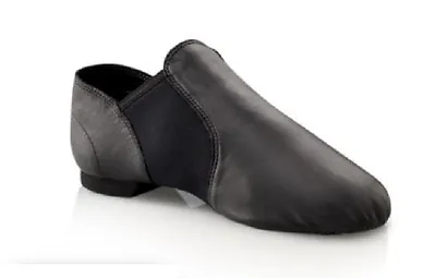 $32.49 • Buy Capezio EJ2 Black Adult Size 5 Medium E-Series Slip On Jazz Shoe